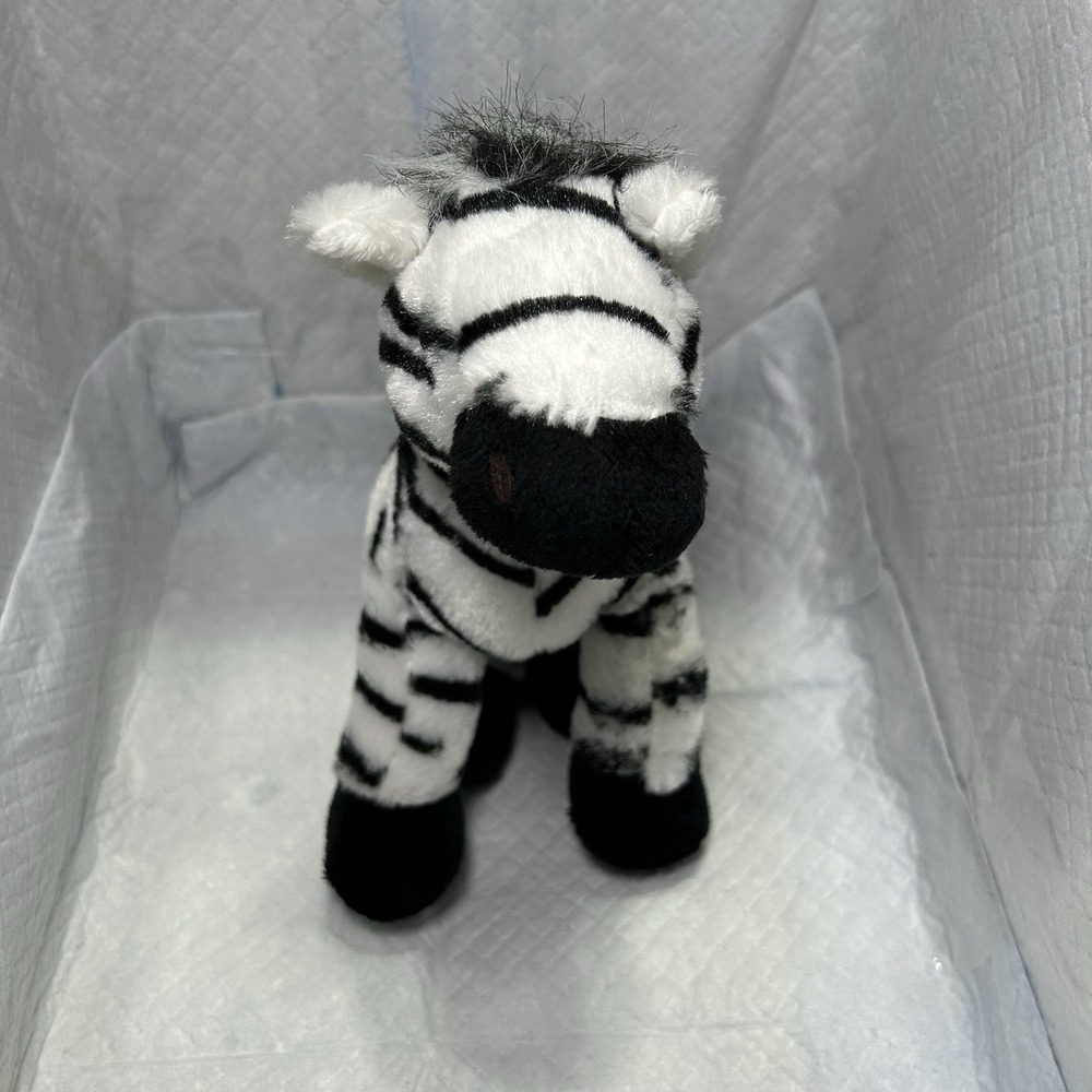 Ganz Webkinz Zebra HM163 Plush/Stuffed Animal NO CODE